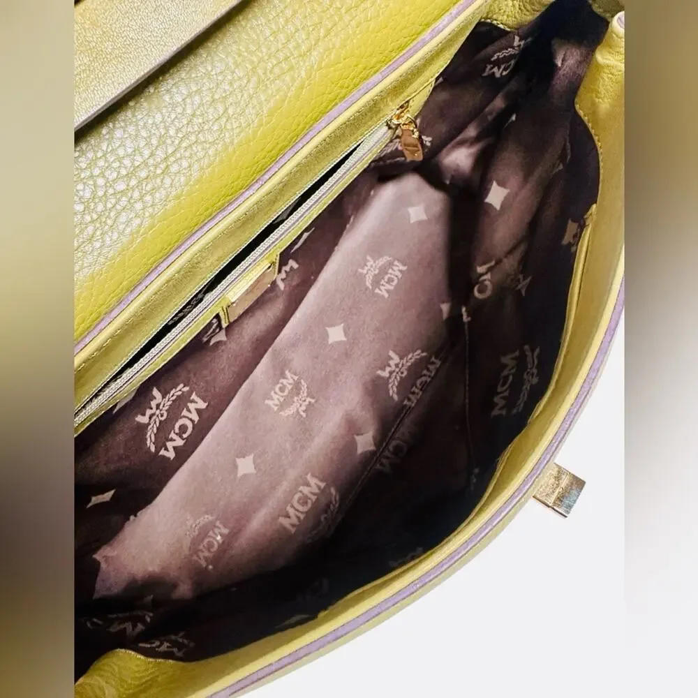MCM leather bag